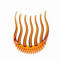 Pony Tail Comb, Color: Yellow/Blonde