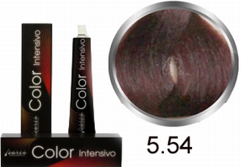 Carin  Color Intensivo nr 5,54 lichtbruin mahonie koper