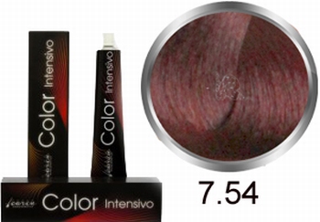 Carin  Color Intensivo nr  7,54 middenblond mahonie koper