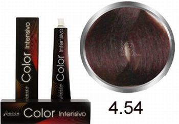 Carin Color Intensivo Nr. 4,54 mittelbraunes Mahagoni-Kupfer