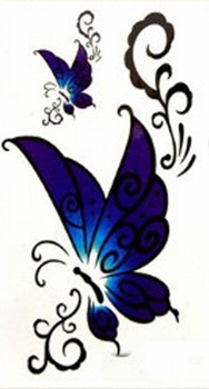 Butterfly Body tattoo