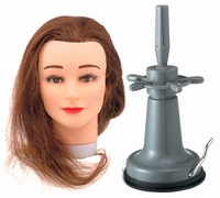 Practice head  BROWN with table stand (vacuum)
