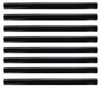 Keratine Stick 10 cm. long,  Ø 0,75 cm, Color: Black
