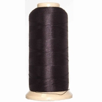 Hair weaving tread, color Dark Brown (2285 mtr)
