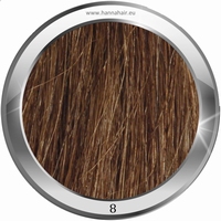Hanna's Hair Wear weft, straight 55/60 cm lang, kleur 8