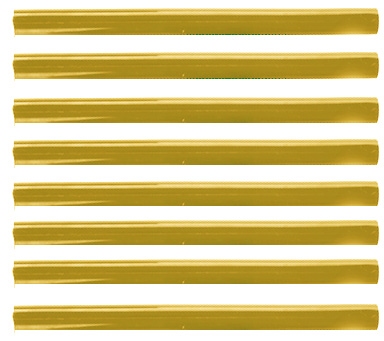Keratine Stick 10 cm. lang Ø 0,75 cm, kleur: Blond