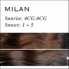 Clip-In Weft set Memory Hair 45cm. Color: Milan