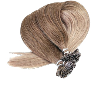 Hairextensions keratin bonded
